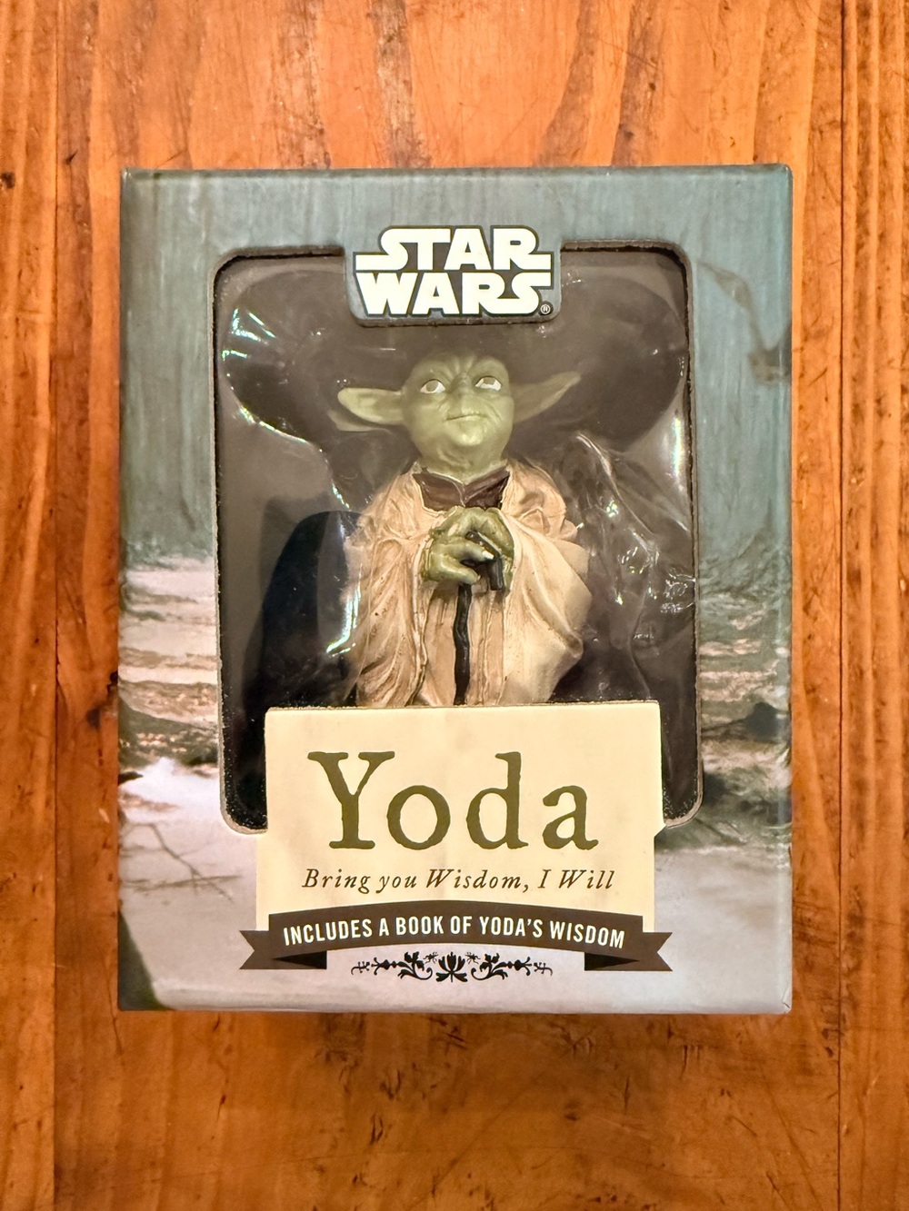 Star Wars: Yoda: Bring You Wisdom, I Will with Wisdom Book